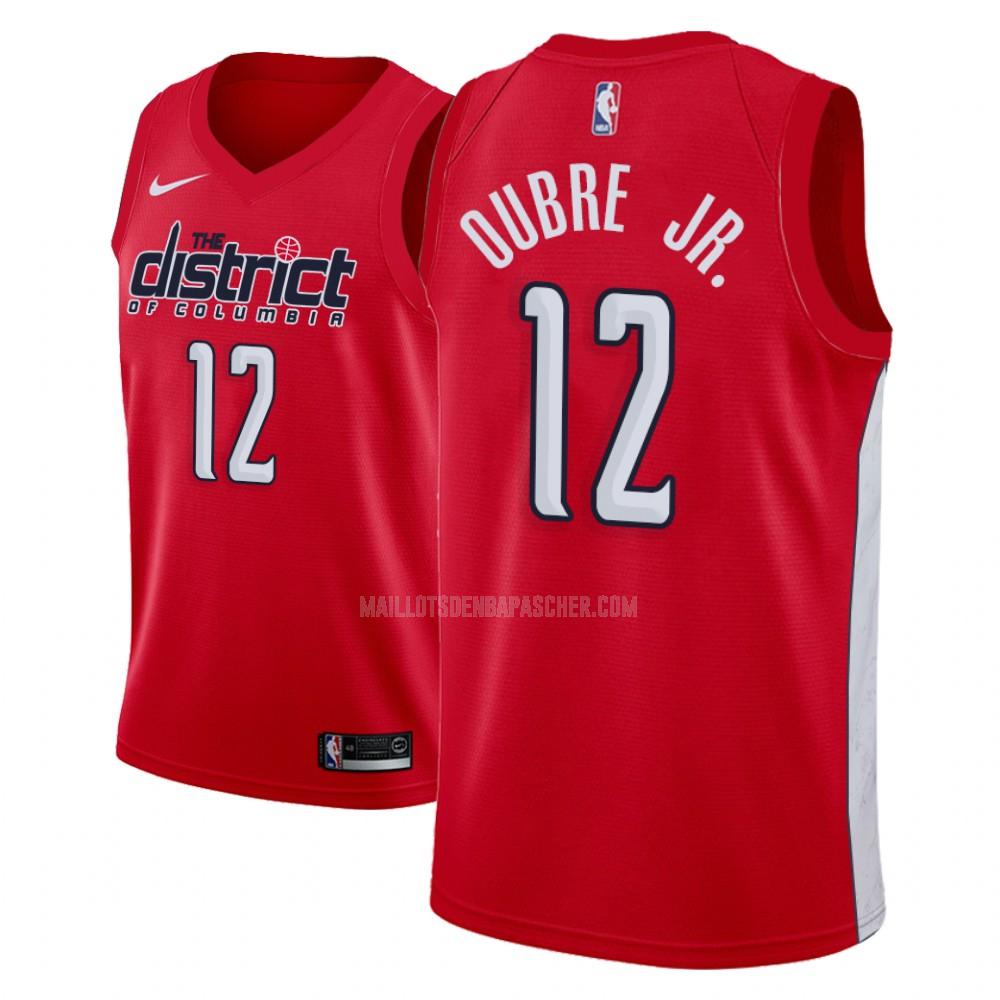 maillot nba homme de washington wizards kelly oubre jr 3 rouge earned version