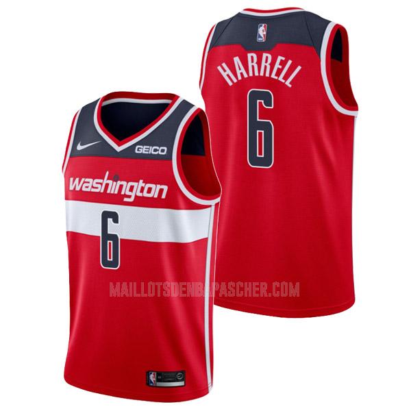 maillot nba homme de washington wizards montrezl harrell 6 rouge icon edition