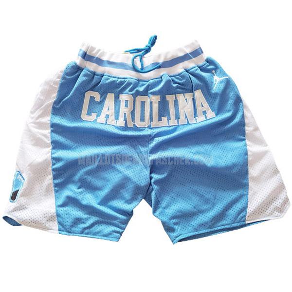 short nba homme de north carolina bleu just don bk2