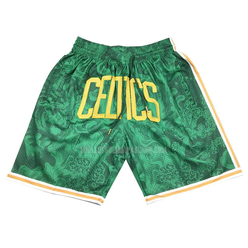 shorts nba nba de boston celtics vert tiger year edition 2023