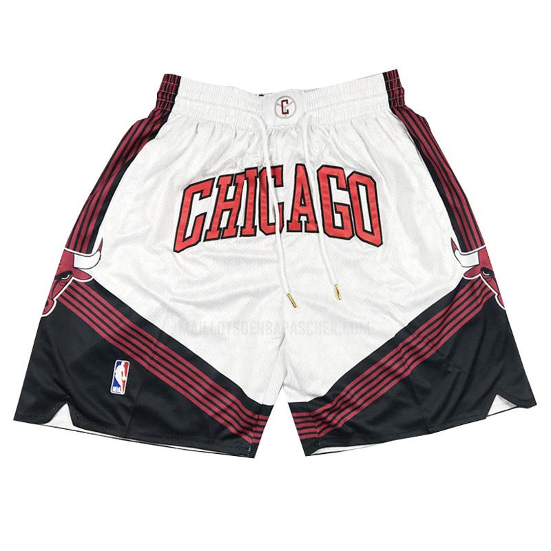 shorts nba nba de chicago bulls blanc city edition 2023