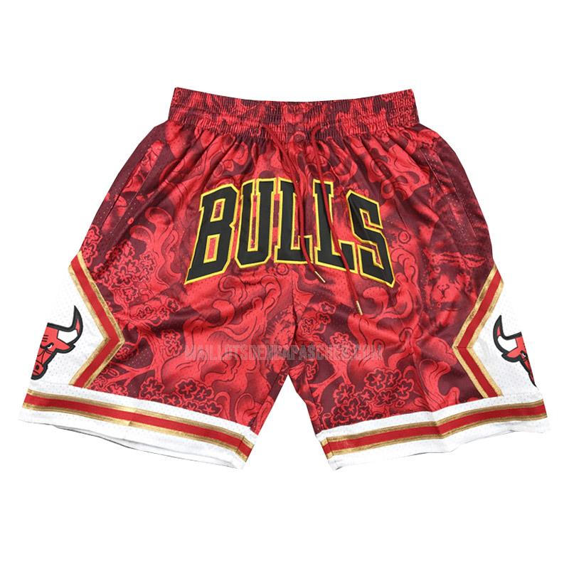 shorts nba nba de chicago bulls rouge tiger year edition 2023