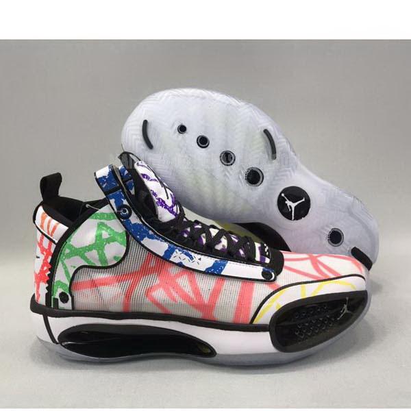 sneakers air jordan nba homme de multicolore xxxiv 34 sb1703