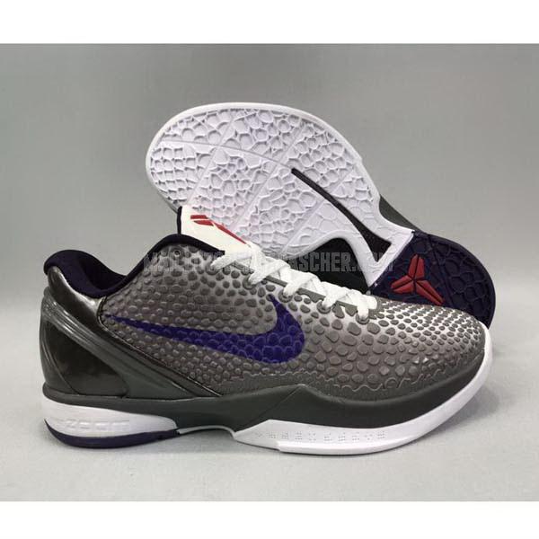 sneakers nike nba homme de argent zoom kobe vi 6 sb688