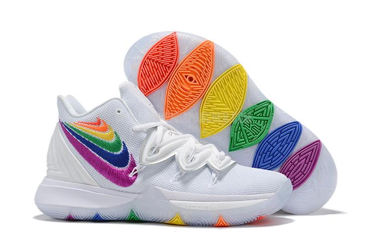 sneakers nike nba homme de blanc kyrie 5 sb436