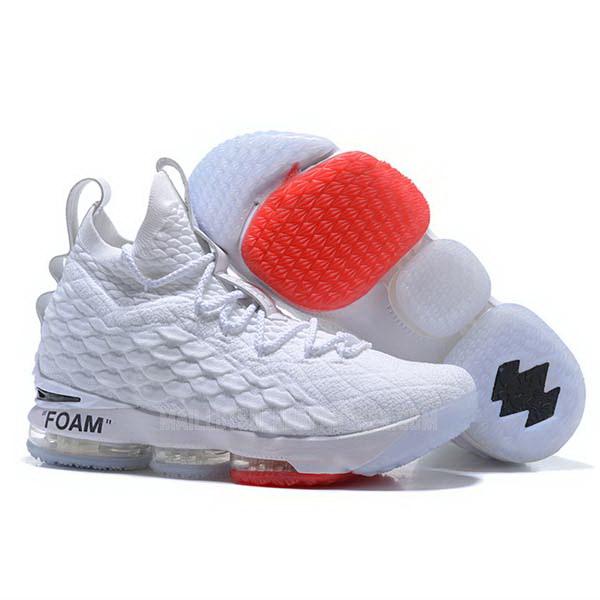 sneakers nike nba homme de blanc lebron 15 sb954