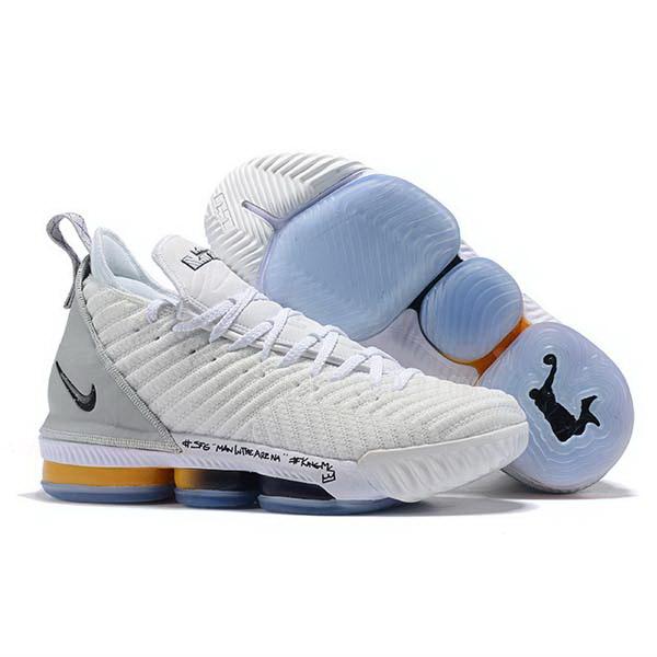 sneakers nike nba homme de blanc lebron 16 sb996