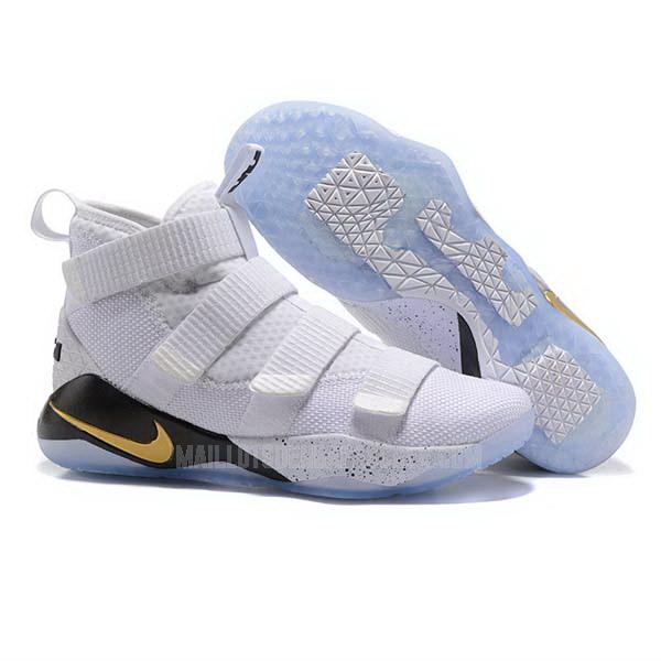 sneakers nike nba homme de blanc lebron soldier 11 sb1025