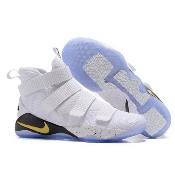 sneakers nike nba homme de blanc lebron soldier 11 sb2173