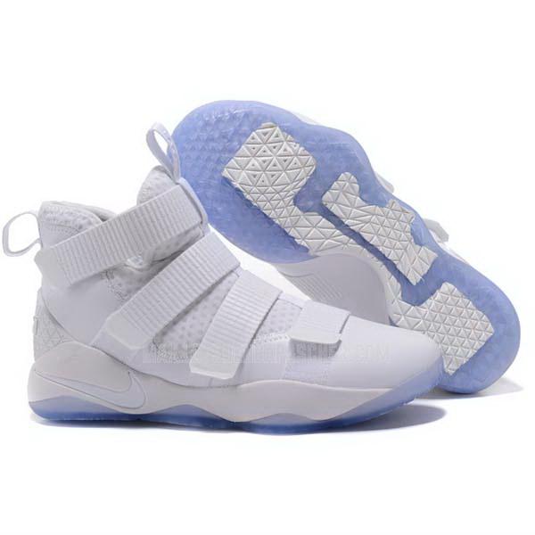 sneakers nike nba homme de blanc lebron soldier 11 sb2174