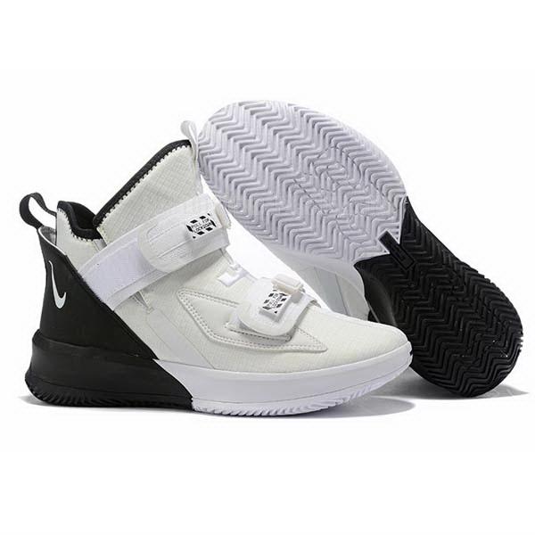 sneakers nike nba homme de blanc lebron soldier 13 sb862