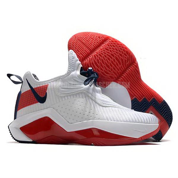 sneakers nike nba homme de blanc lebron soldier 14 sb1044