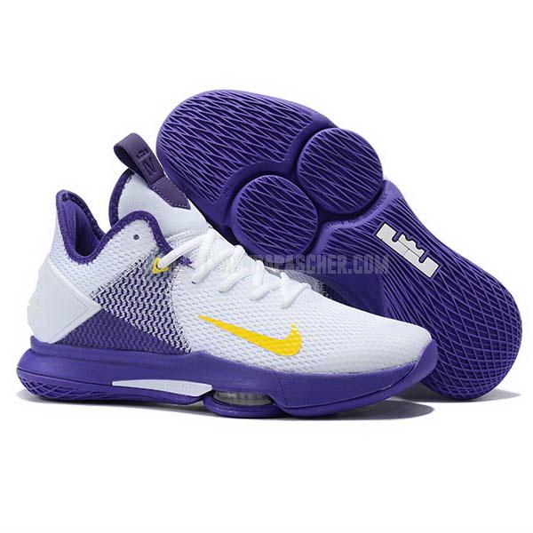 sneakers nike nba homme de blanc lebron witness 4 sb914