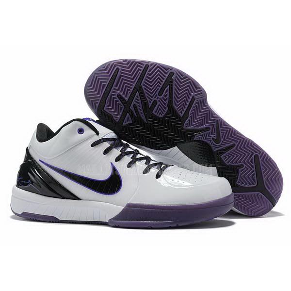 sneakers nike nba homme de blanc zoom kobe 4 iv sb505