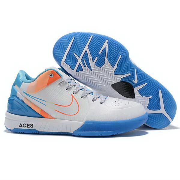 sneakers nike nba homme de blanc zoom kobe 4 iv sb506