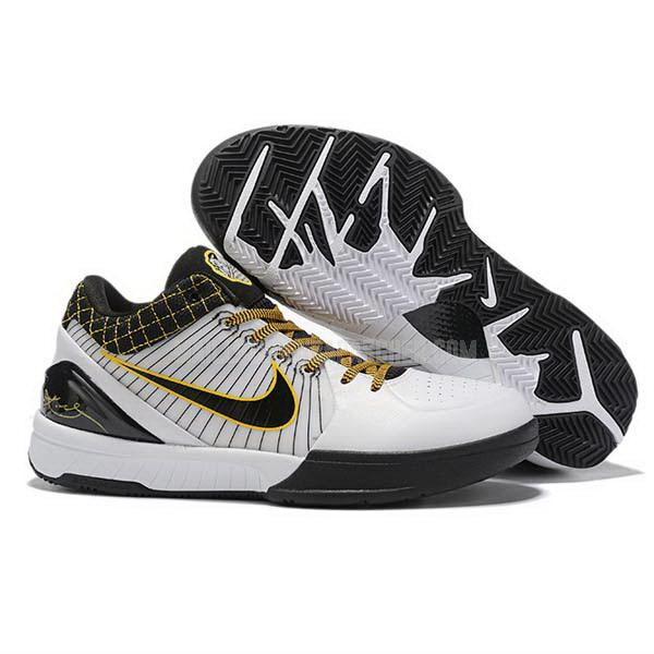 sneakers nike nba homme de blanc zoom kobe 4 iv sb511