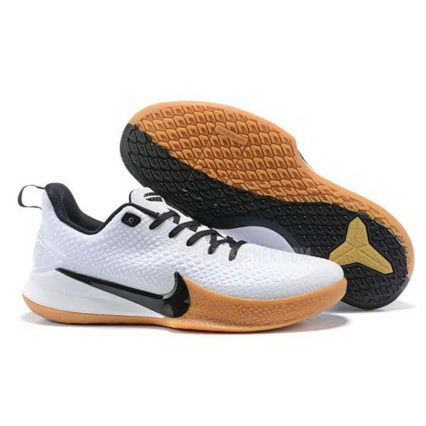 sneakers nike nba homme de blanc zoom kobe mamba focus sb558