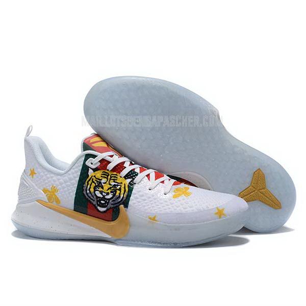 sneakers nike nba homme de blanc zoom kobe mamba focus sb560