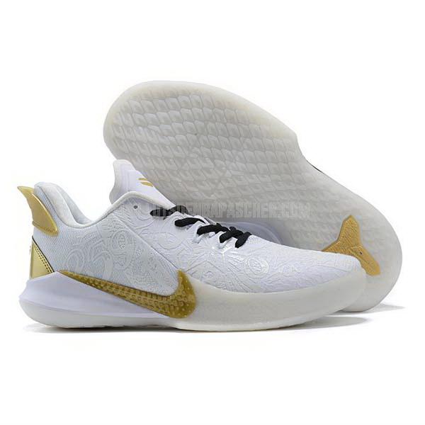 sneakers nike nba homme de blanc zoom kobe mamba fury sb545