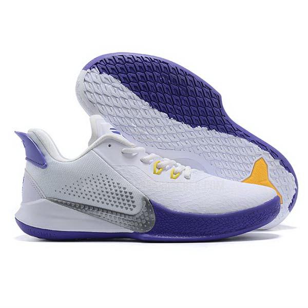 sneakers nike nba homme de blanc zoom kobe mamba fury sb547