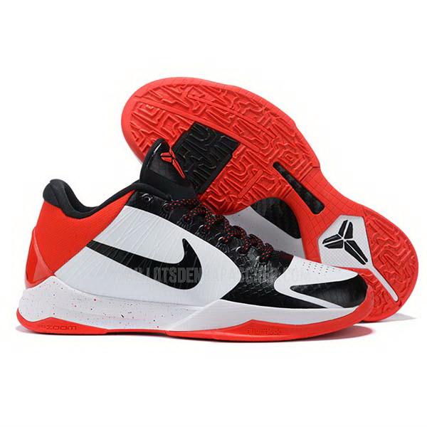 sneakers nike nba homme de blanc zoom kobe v 5 sb750