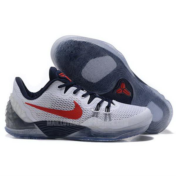 sneakers nike nba homme de blanc zoom kobe venomenon 5 ep sb529