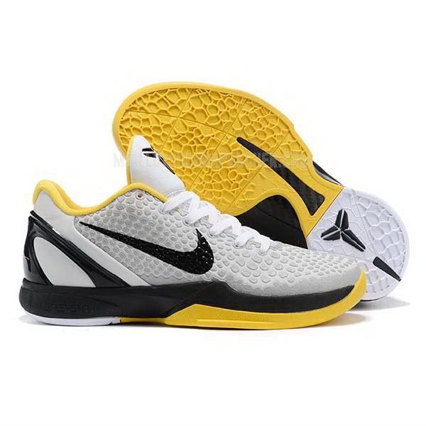 sneakers nike nba homme de blanc zoom kobe vi 6 sb580