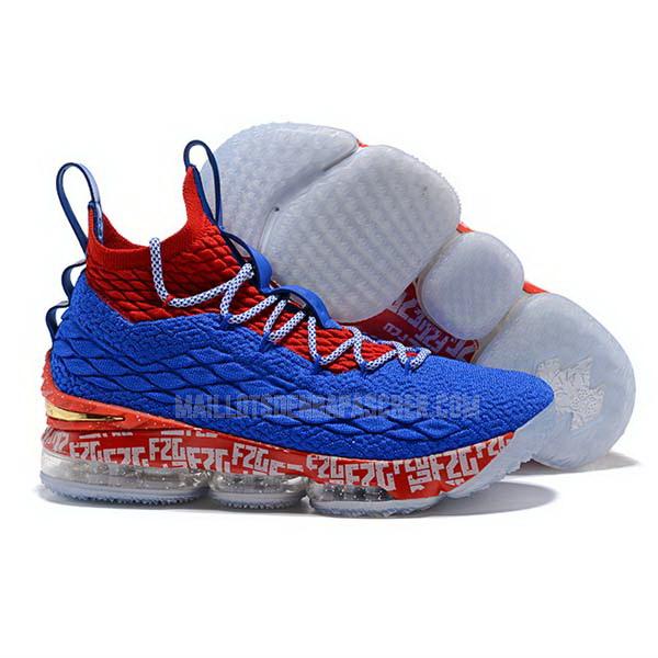 sneakers nike nba homme de bleu lebron 15 sb796