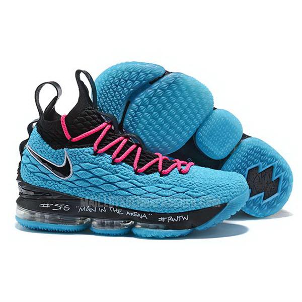 sneakers nike nba homme de bleu lebron 15 sb797