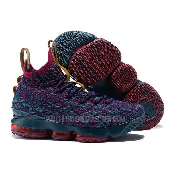 sneakers nike nba homme de bleu lebron 15 sb798