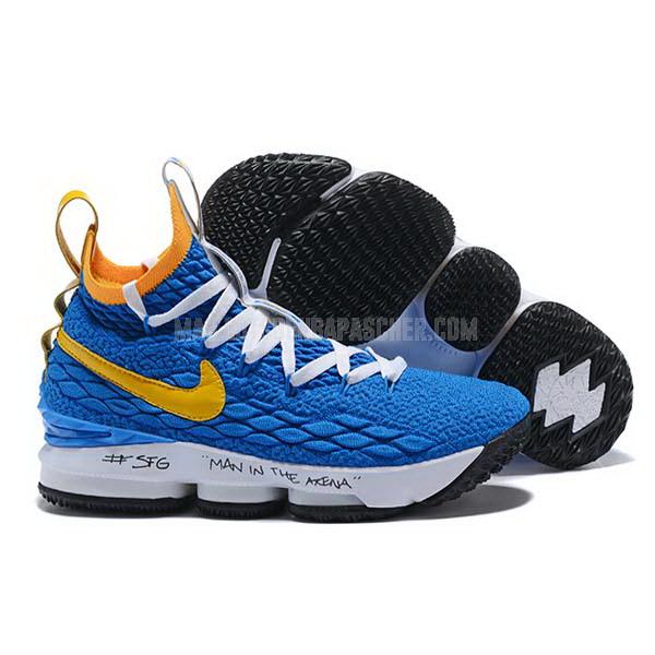 sneakers nike nba homme de bleu lebron 15 sb801