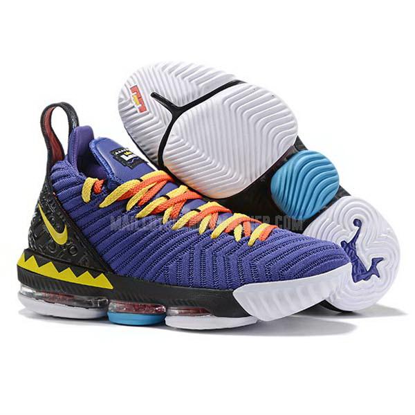 sneakers nike nba homme de bleu lebron 16 sb845