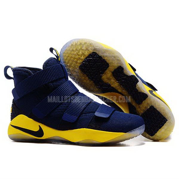 sneakers nike nba homme de bleu lebron soldier 11 sb2183