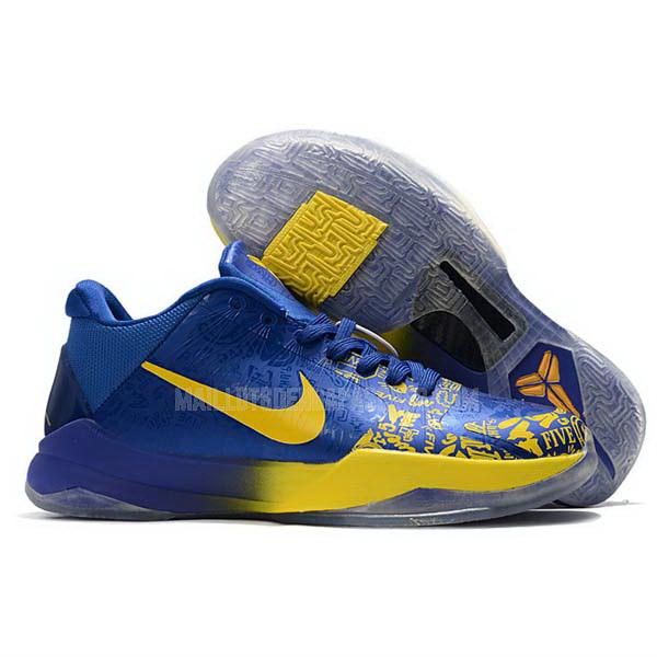 sneakers nike nba homme de bleu zoom kobe v 5 sb655