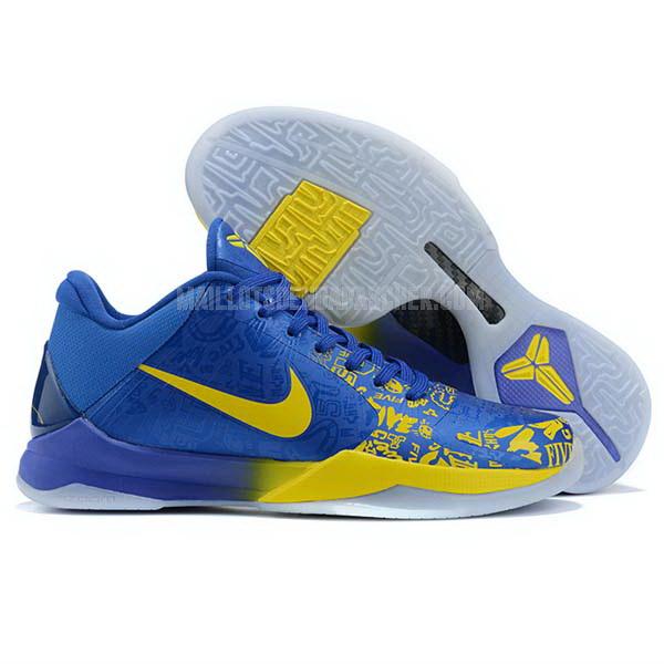 sneakers nike nba homme de bleu zoom kobe v 5 sb749