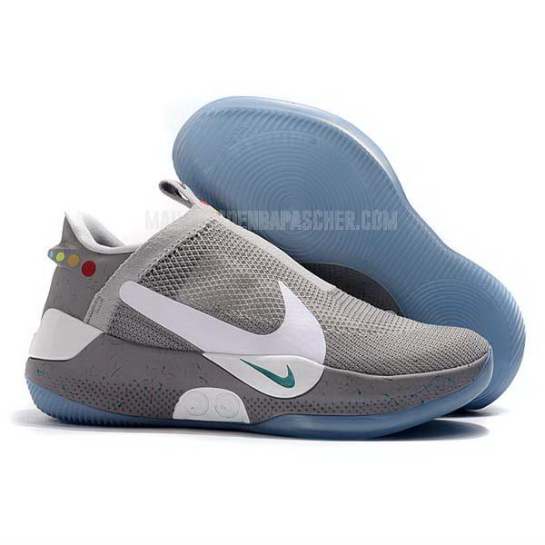 sneakers nike nba homme de gris adapt bb sb1084