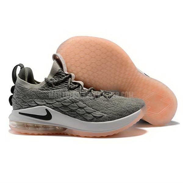 sneakers nike nba homme de gris lebron 15 low sb983