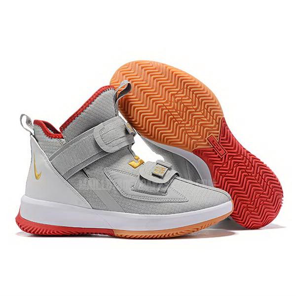 sneakers nike nba homme de gris lebron soldier 13 sb1056