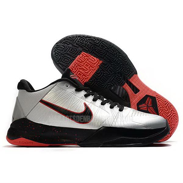 sneakers nike nba homme de gris zoom kobe v 5 sb645