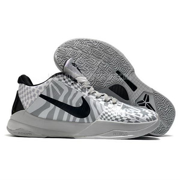 sneakers nike nba homme de gris zoom kobe v 5 sb646