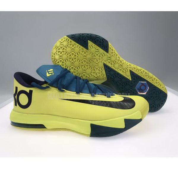 sneakers nike nba homme de jaune kevin durant kd 6 sb95