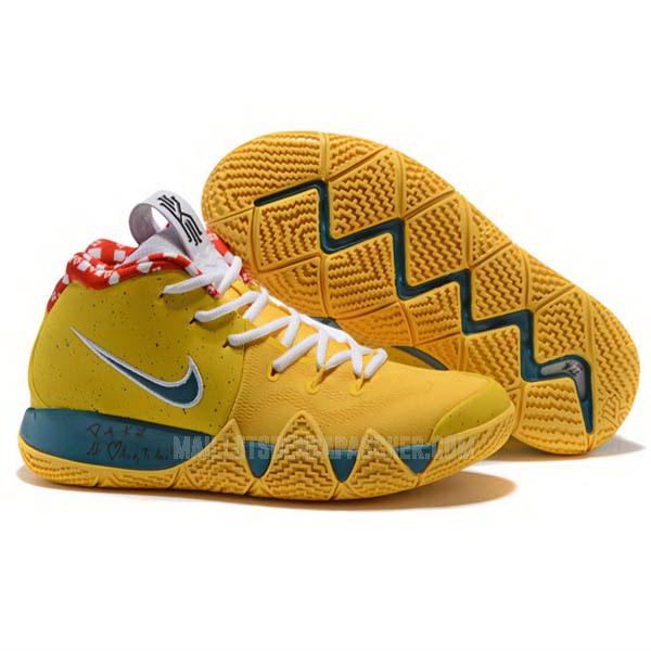 sneakers nike nba homme de jaune kyrie 4 iv sb138