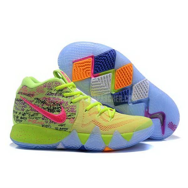 sneakers nike nba homme de jaune kyrie 4 iv sb296