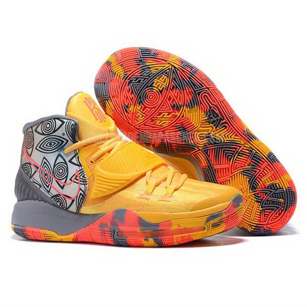 sneakers nike nba homme de jaune kyrie 6 ep sb258