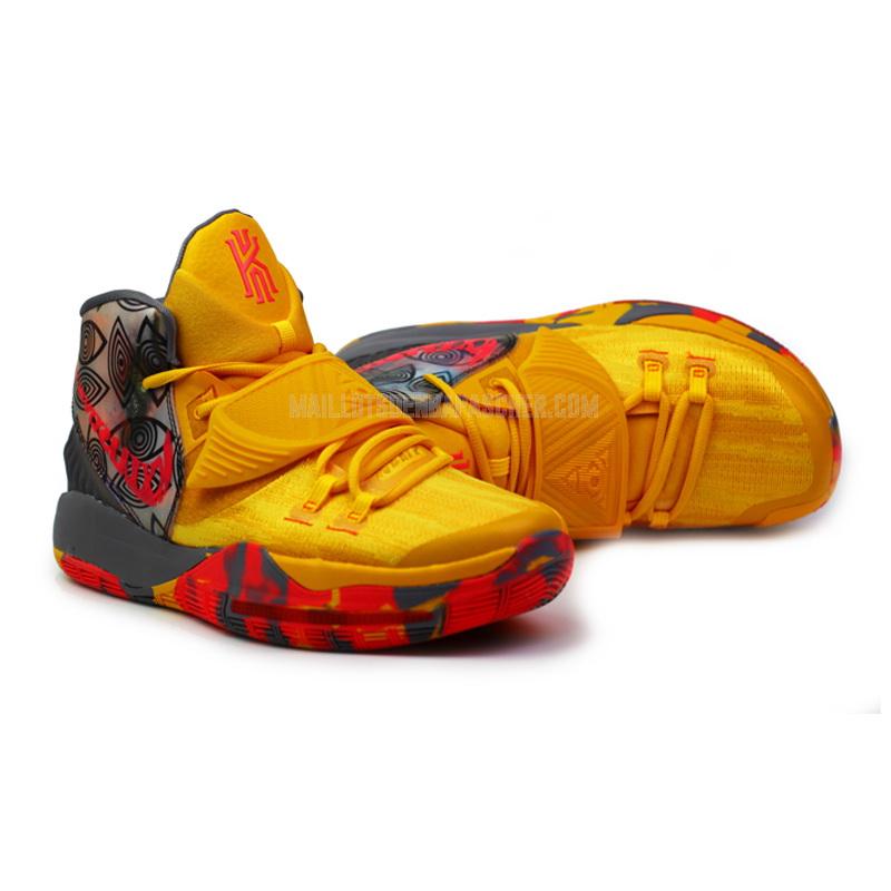 sneakers nike nba homme de jaune kyrie 6 sb499