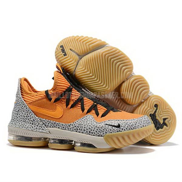 sneakers nike nba homme de jaune lebron 16 low sb1015