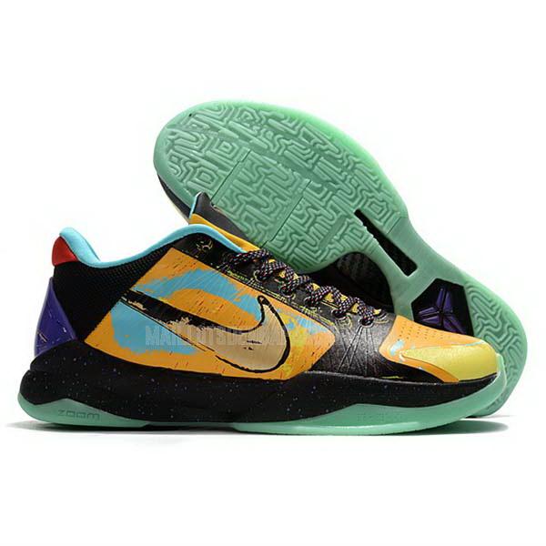 sneakers nike nba homme de jaune zoom kobe v 5 sb658