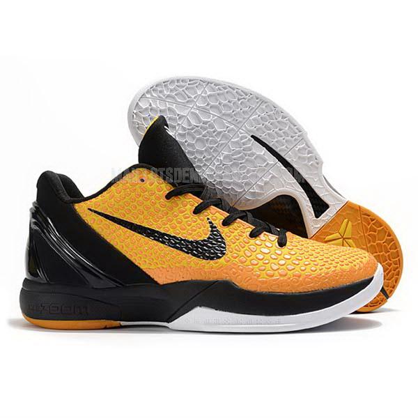 sneakers nike nba homme de jaune zoom kobe vi 6 sb678