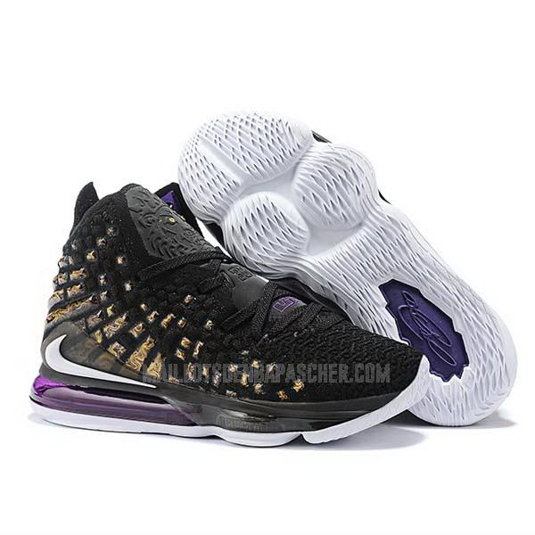 sneakers nike nba homme de noir lebron 17 sb886