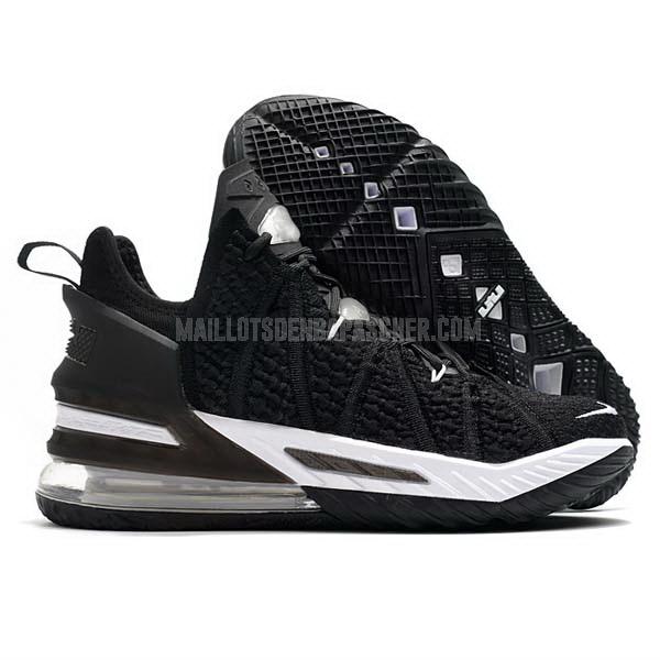 sneakers nike nba homme de noir lebron 18 sb1022